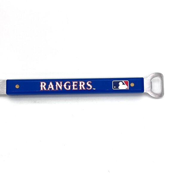 Texas Rangers Spatula Stainless Steel BBQ Grilling Bottle Opener Tailgating USA - Picture 3 of 8